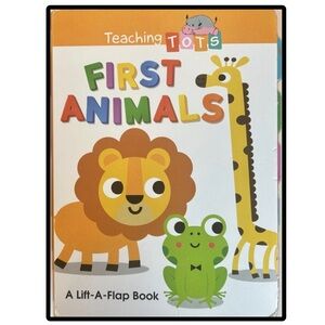 BUNDLE & SAVE🎉 Teaching Tots First Animals Lift-A-Flap Chunky Board Book